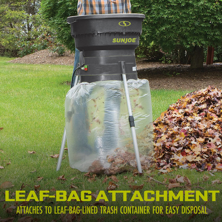 Sun Joe Electric Leaf Mulcher/Shredder 13 Amp w/Adjustable Control (Open Box)