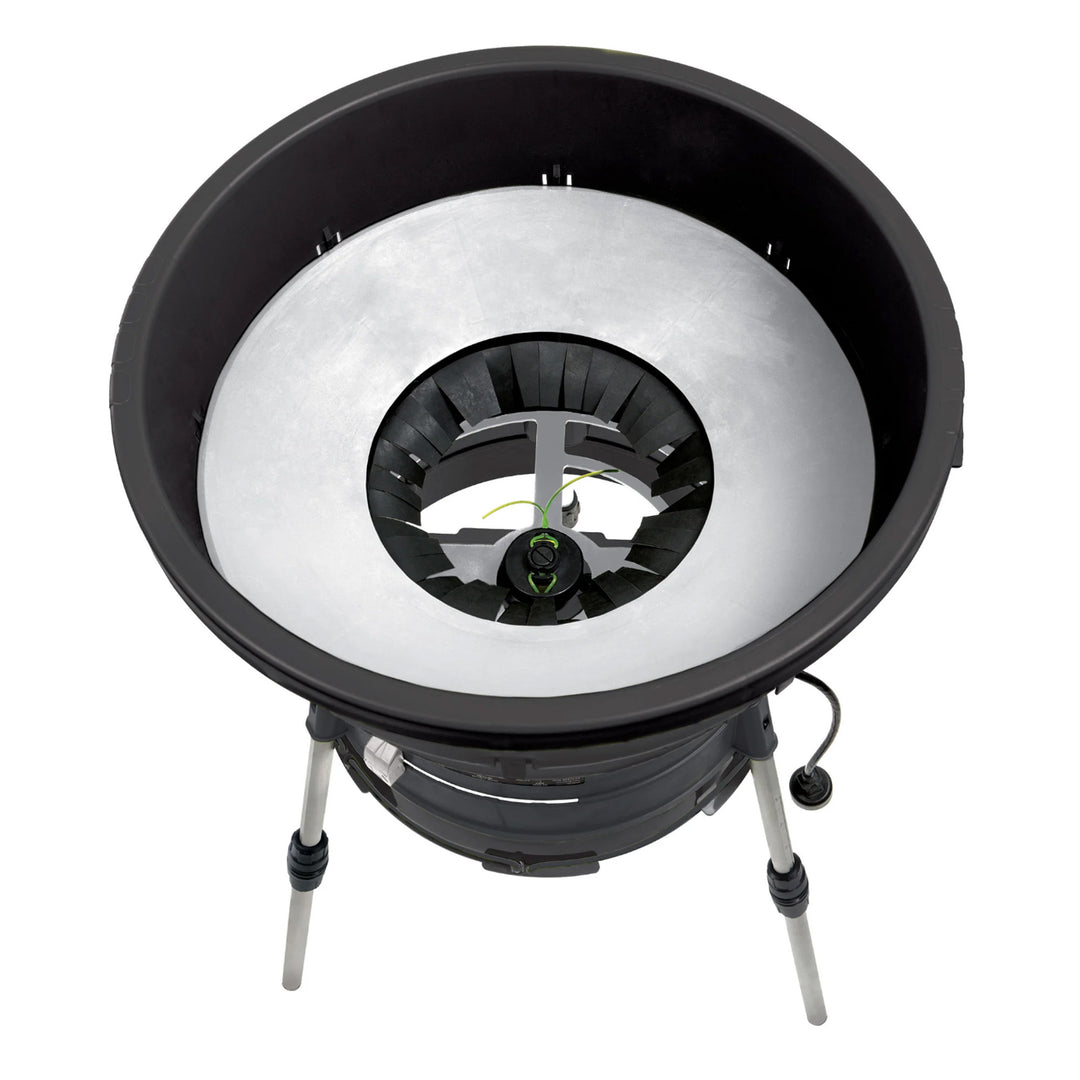 Sun Joe Electric Leaf Mulcher/Shredder 13 Amp w/ Adjustable Dial, Black (Used)