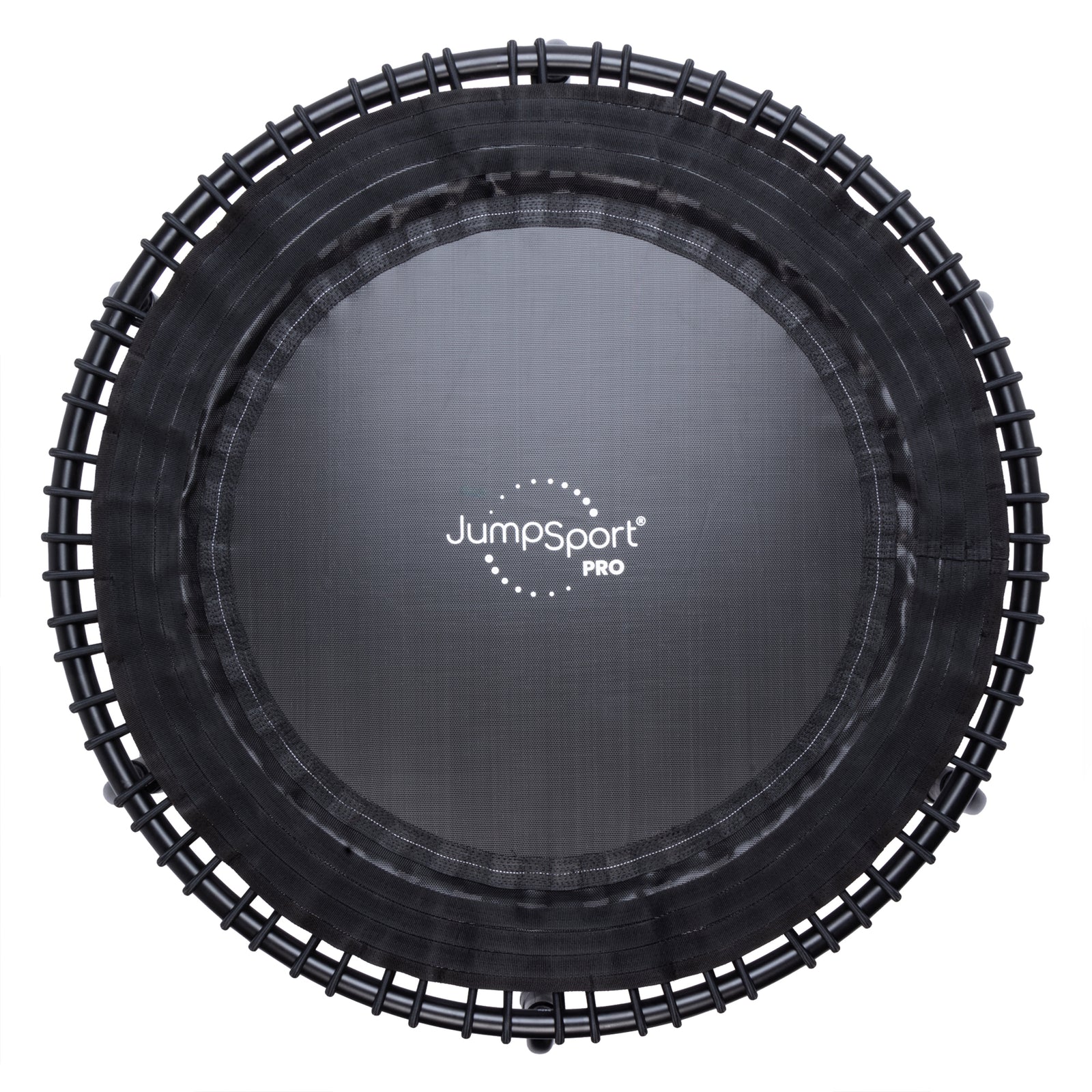 JumpSport 550 PRO CE Workout Rebounder for Adults, 44" Fitness Trampoline, Black - VMInnovations