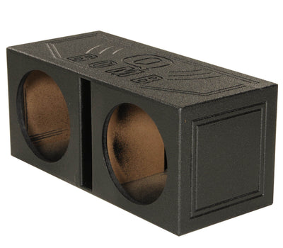 Q-POWER QBOMB15V 15" Dual Vented Car Audio Subwoofer Sub Box Enclosure(Open Box) - VMInnovations