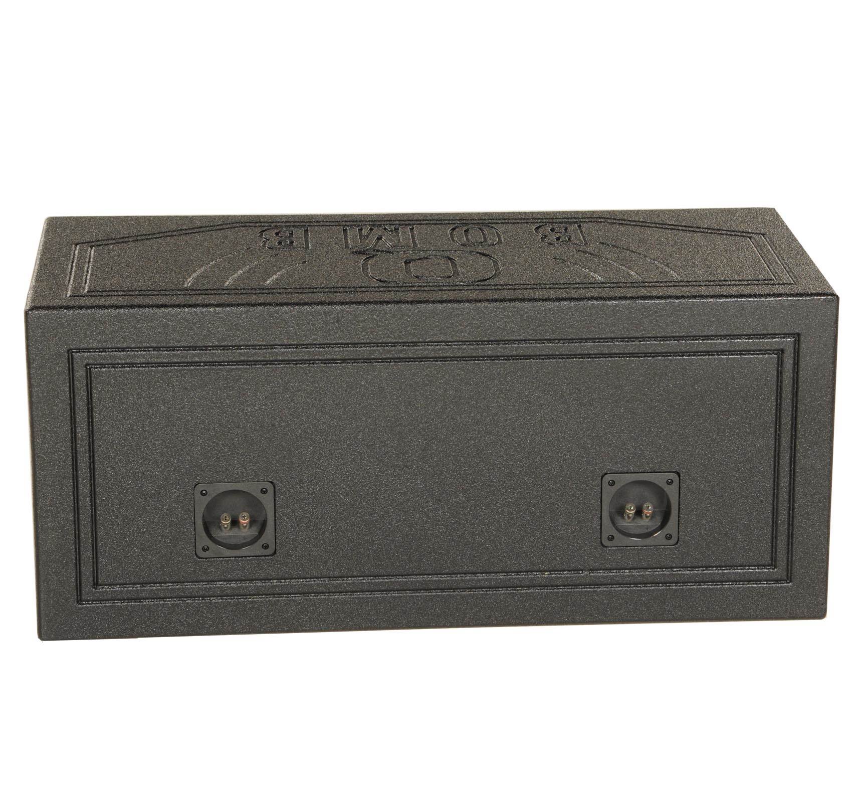 Q-POWER QBOMB15V 15" Dual Vented Car Audio Subwoofer Sub Box Enclosure(Open Box) - VMInnovations