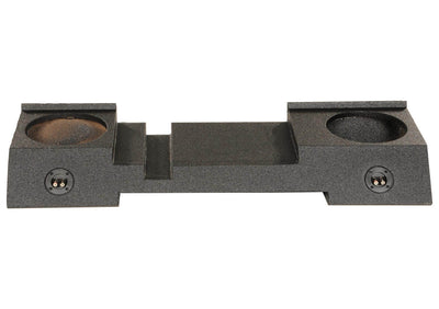 Q-POWER Q-Bomb GMC Avalanche Dual 10" Subwoofer Sub Box (For Parts)