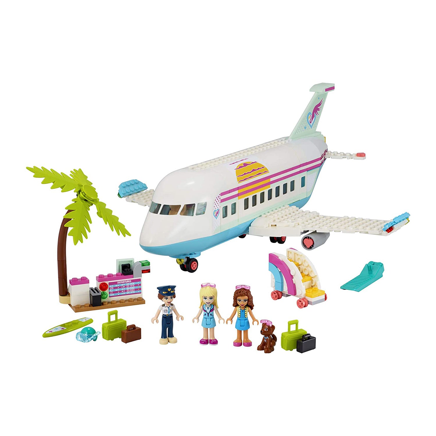 LEGO Friends 41429 Heartlake City Airplane 574 Piece Block Building Set for Kids