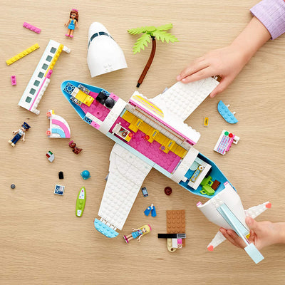 LEGO Friends 41429 Heartlake City Airplane 574 Piece Block Building Set for Kids
