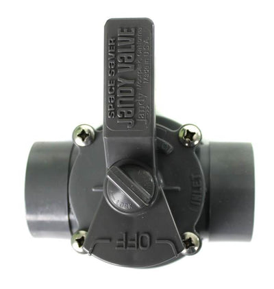 Zodiac 1.5" To 2" 2 Port Space Saver Plumbing Valve Positive Seal (Open Box)