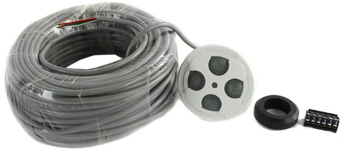 Jandy Zodiac 4 Button Spa Side Remote Switch with 100' Cord Aqualink (Open Box)