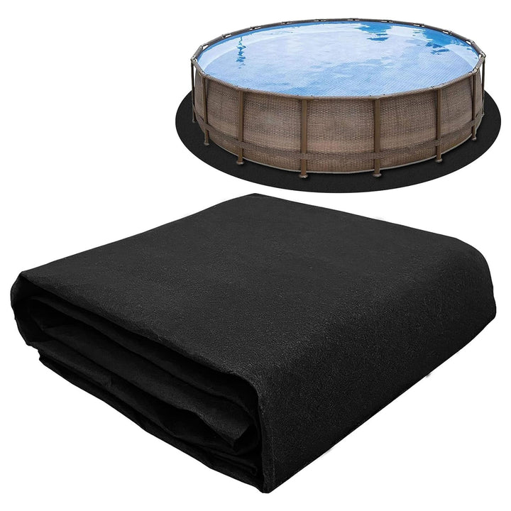 Swimline Hydrotools Above Ground Oval Liner Pad, Pool Protector Mat, 12 x 24 Ft