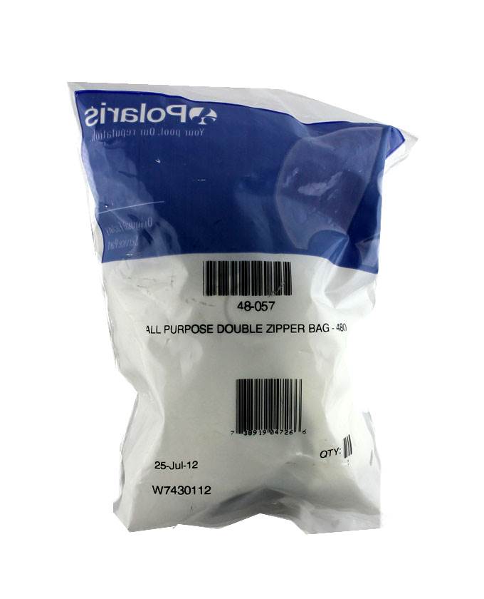 Polaris Zodiac 48-057 All Purpose Double Zipper Bag 480 Cleaner OEM 48057