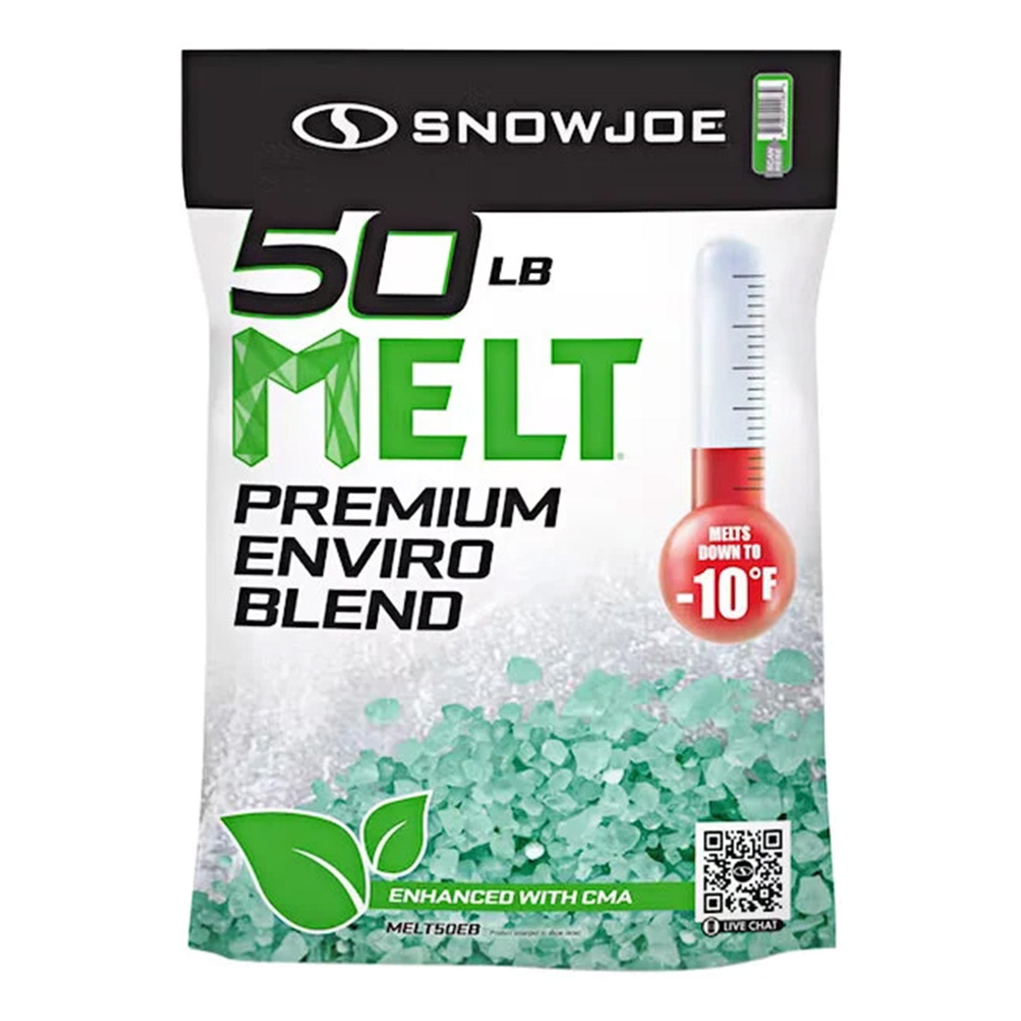 Snow Joe 5 Pack Enviro Blend Ice Snow Melt, Safe for Concrete & Plants, 50 lb