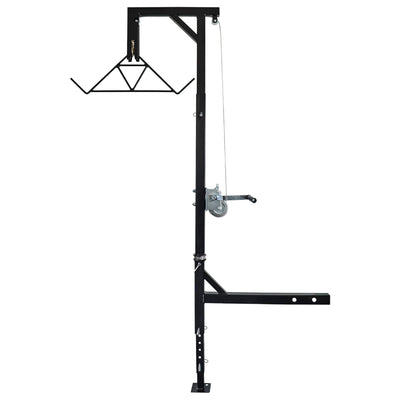 HME Game Hoist Kit, Winch Gambrel, 400lb Capacity, Adjustable Height (For Parts) - VMInnovations