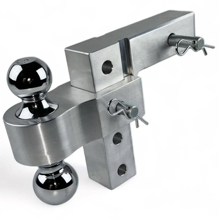 Uriah Products Adjustable Aluminum Hitch Mount with 2" & 2.31" Balls (Open Box)
