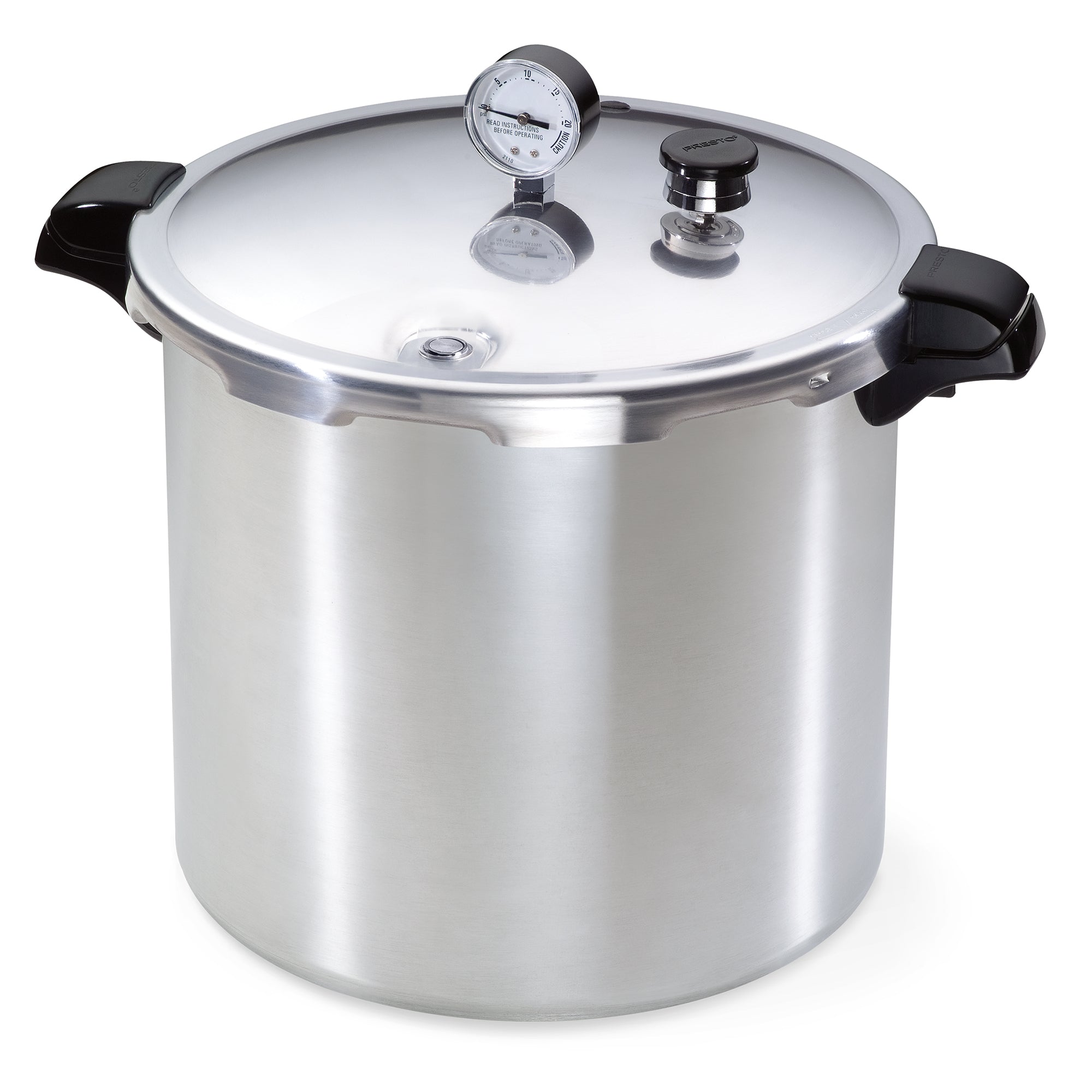 Presto 01784 23 Quart Pressure & Boil Canner Induction Capable, Aluminum, Silver - VMInnovations