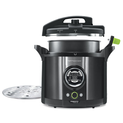 Presto Precise 02144 12 Qt Electric Pressure Canner, Stainless Steel, Blk (Used)