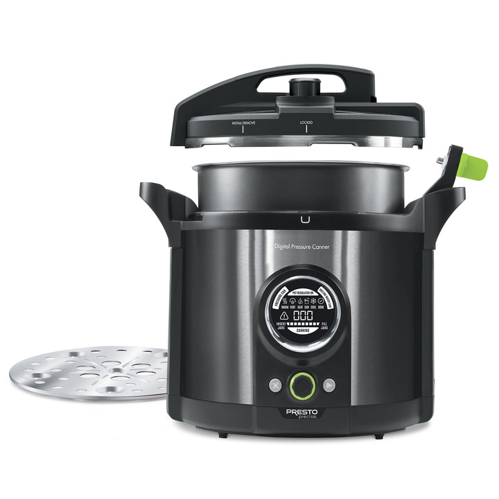 Presto Precise 02144 12 Qt Electric Pressure Canner, Stainless Steel (Open Box)