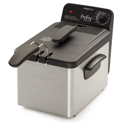 Presto ProFry 8-Cup Deep Fryer with 1800-Watt Immersion Element (Open Box) - VMInnovations