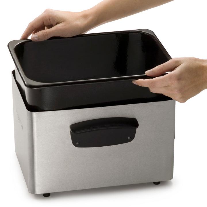 Presto ProFry 8-Cup Deep Fryer with 1800-Watt Immersion Element (Open Box)