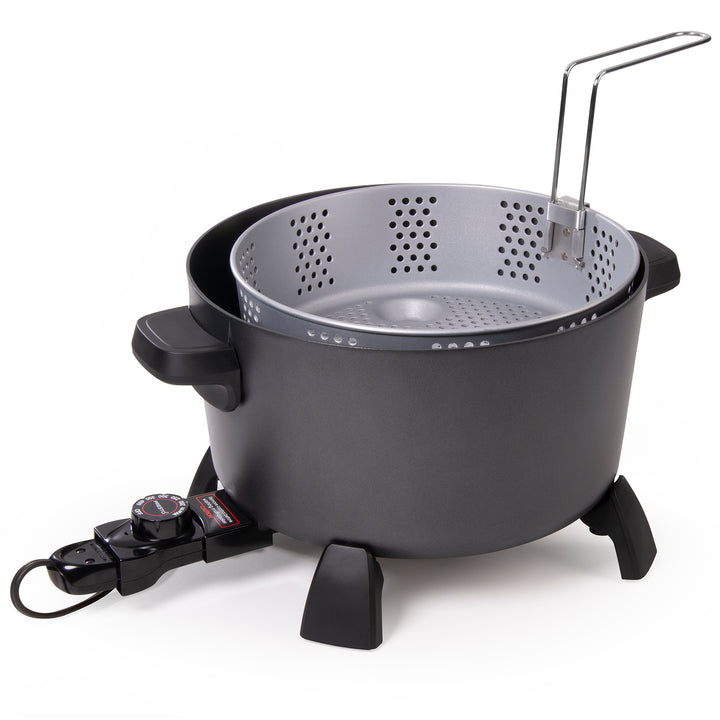 Presto 10-Quart Kitchen Kettle XL Multi-Cooker, Steamer & Deep Fryer (Open Box)