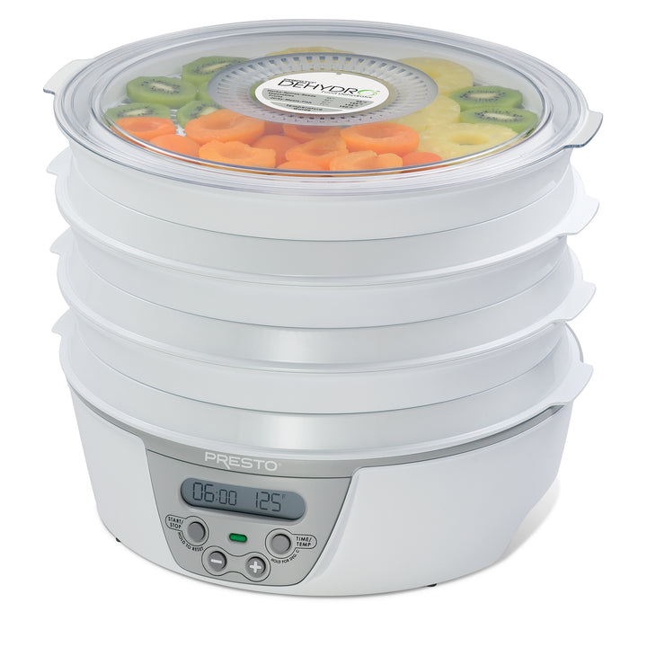 Presto Dehydro 6-Tray Digital Electric Food Dehydrator for Fruits & Vegetables