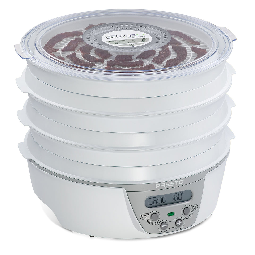 Presto Dehydro 6-Tray Digital Electric Food Dehydrator for Fruits & Vegetables