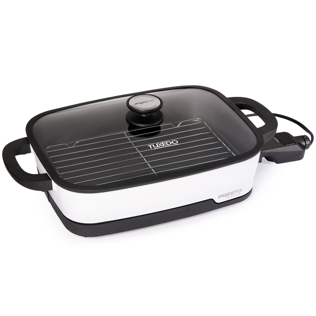 Presto Tuxedo Digital Precision Skillet Nonstick Kitchen Multi-Cooker, 16 Inch