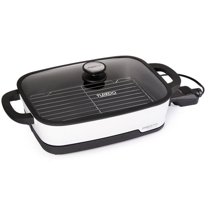 Presto Tuxedo Digital Precision Skillet Nonstick Multi-Cooker 16"(Open Box)