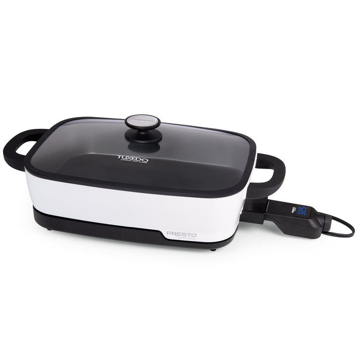 Presto Tuxedo Digital Precision Skillet Nonstick Multi-Cooker 16"(Open Box)