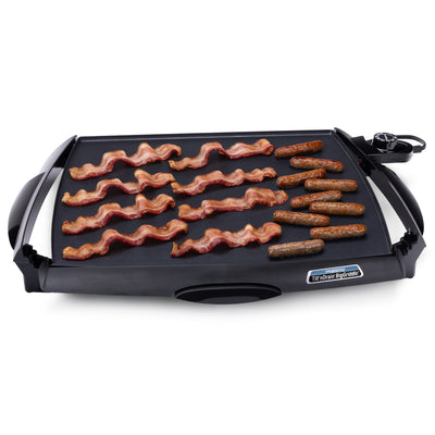 Presto Tilt 'n Drain BigGriddle w/Nonstick Ceramic Cooking Surface (Open Box) - VMInnovations