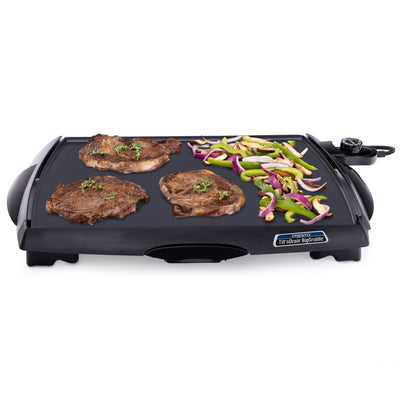 Presto Tilt 'n Drain BigGriddle w/Nonstick Ceramic Cooking Surface (Open Box) - VMInnovations