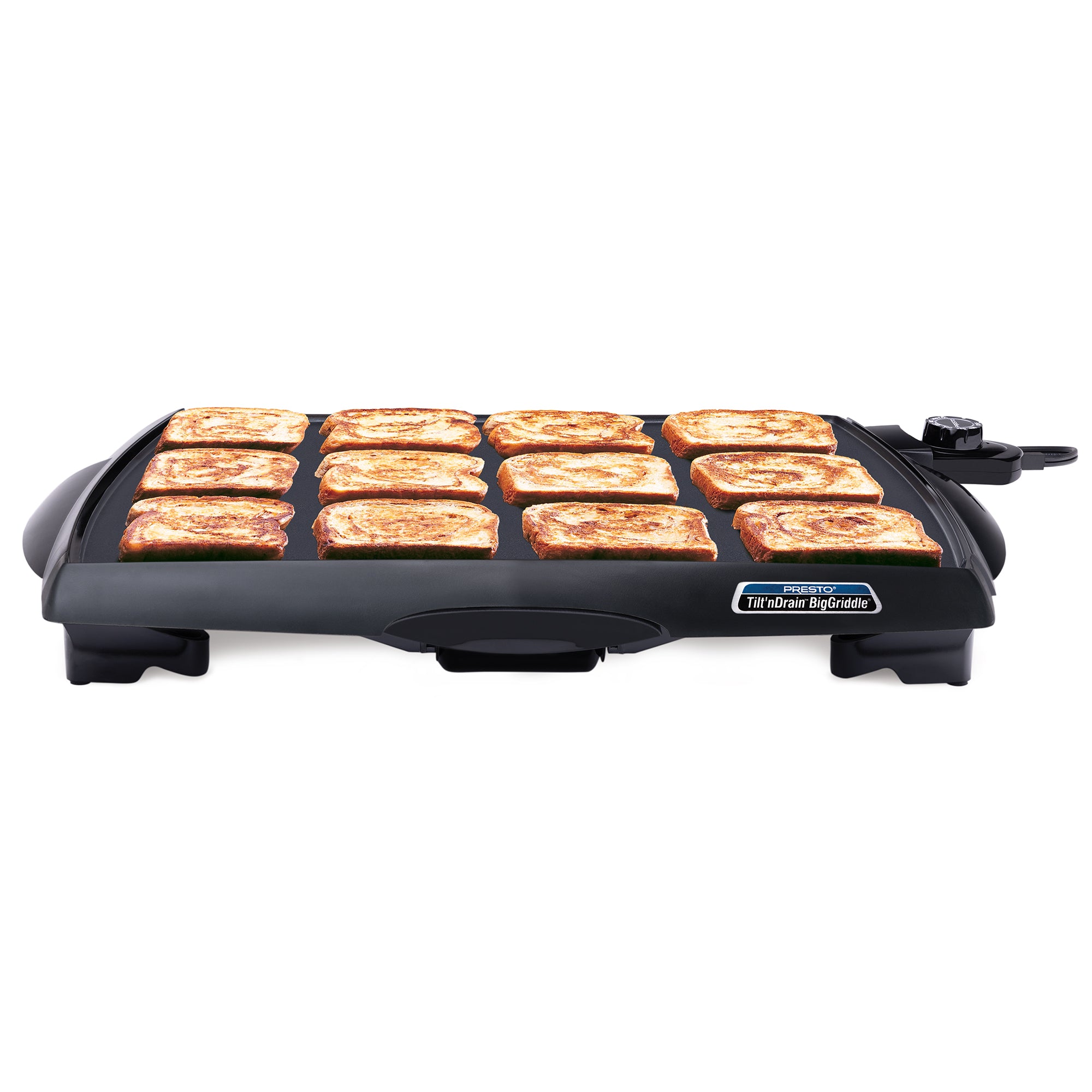 Presto Tilt 'n Drain BigGriddle w/Nonstick Ceramic Cooking Surface (Open Box) - VMInnovations