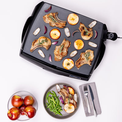 Presto Tilt 'n Drain BigGriddle w/Nonstick Ceramic Cooking Surface (Open Box) - VMInnovations