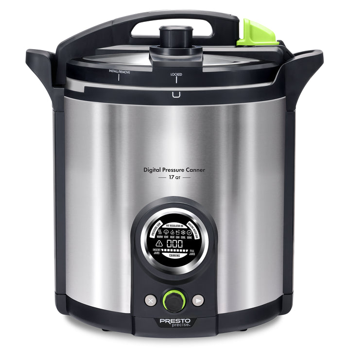 Presto Precise 17 Qt Electric Pressure Canner, Stainless Steel, Silver(Open Box)
