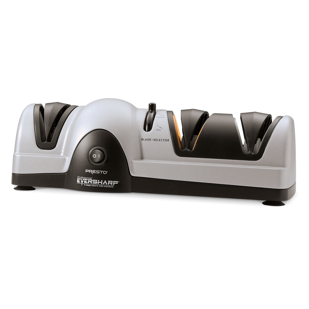 Presto Professional EverSharp Electric Knife Sharpener with 3-Stages (Open Box)