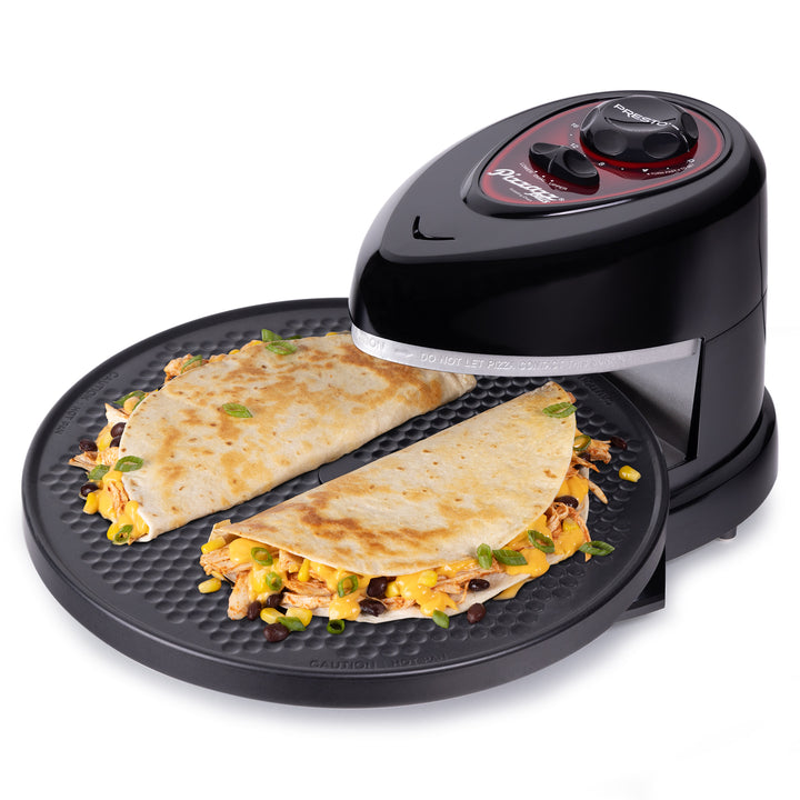 Presto Pizzazz Plus Rotating Pizza Oven, Bake 7-12" Pizzas, Wings, Rolls & More - VMInnovations