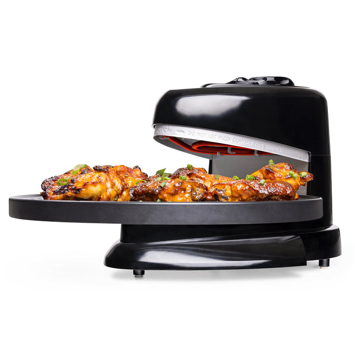 Presto Pizzazz Plus Rotating Pizza Oven, Bake 7-12" Pizzas, Wings, Rolls & More