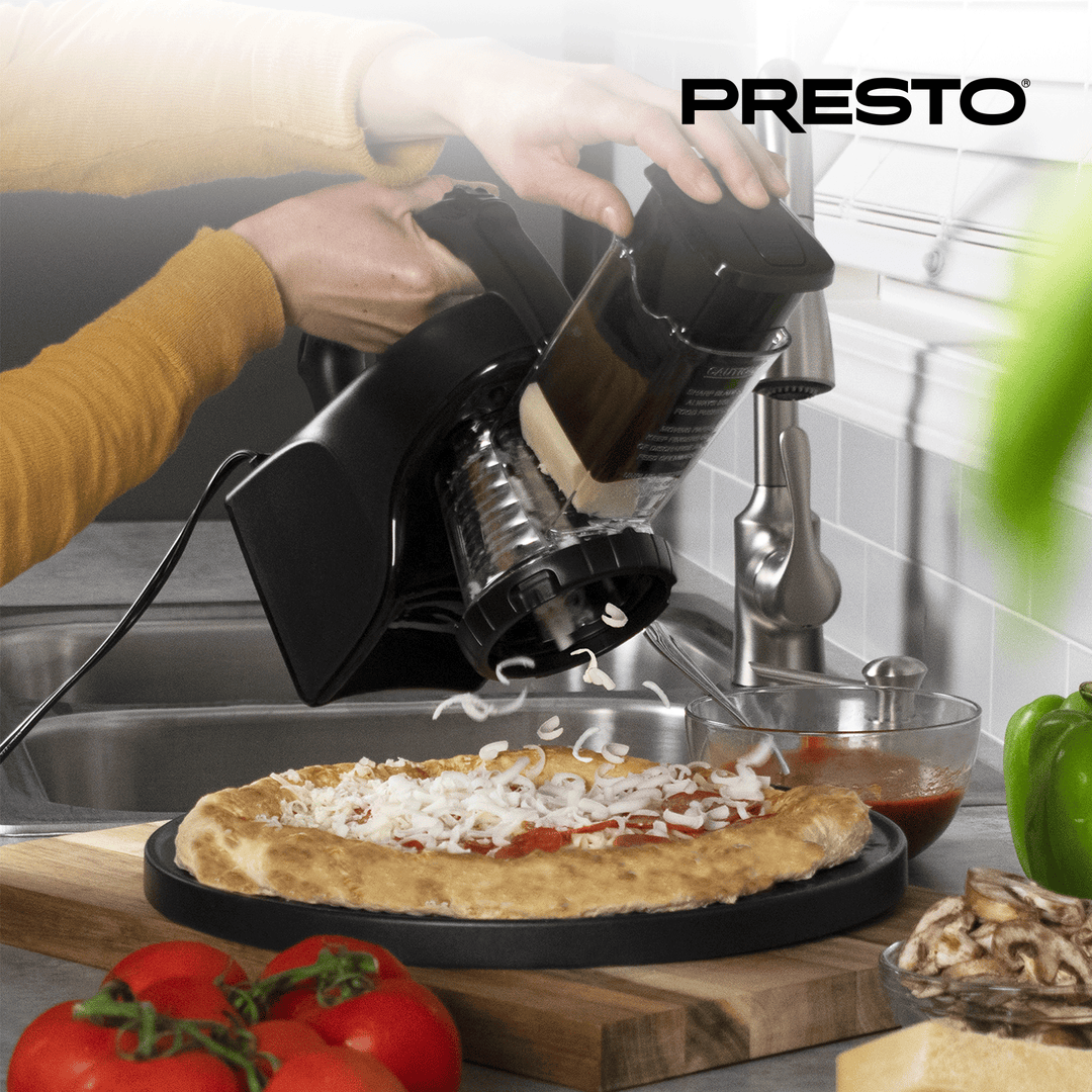 Presto Professional SaladShooter Electric Slicer, Shredder and Vegetable Grater