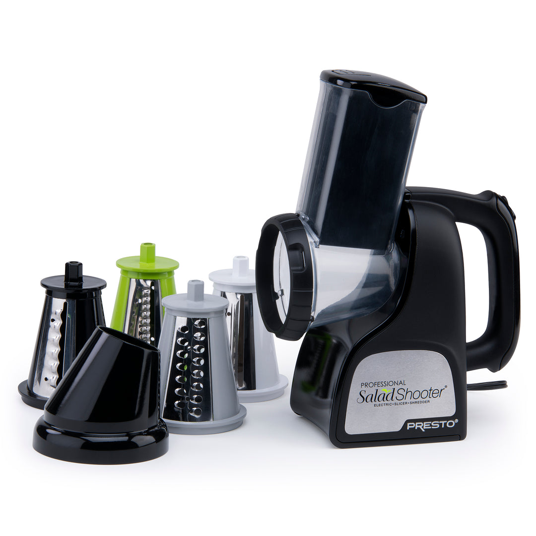 Presto Professional SaladShooter Electric Slicer, Shredder and Vegetable Grater - VMInnovations