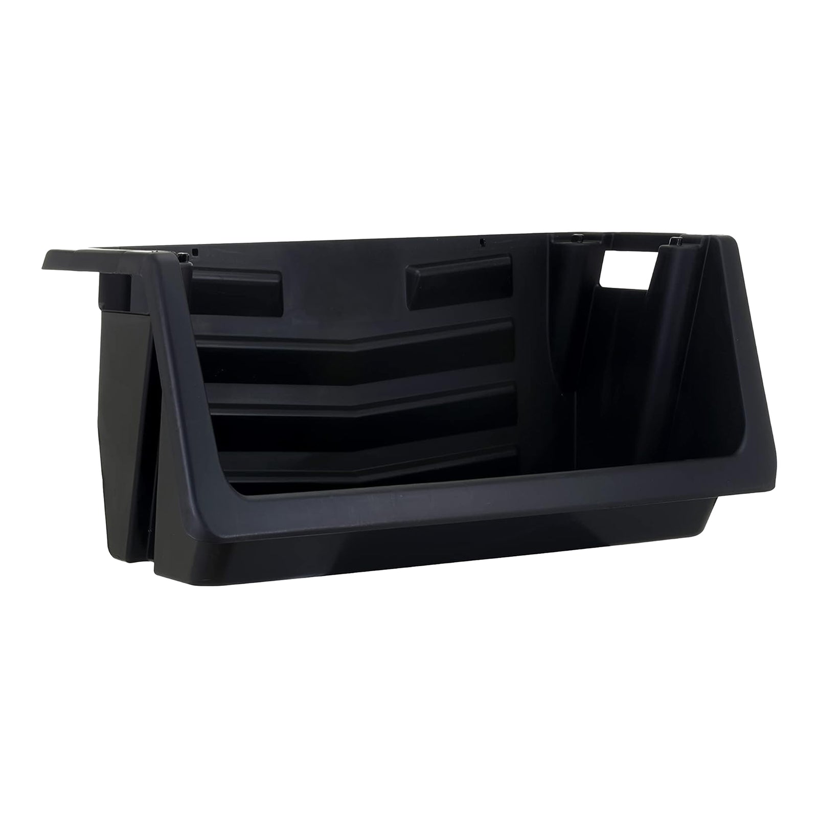 Mighty Tuff 3 Pack Nesting Stackable Bins for Heavy Duty Space Saving Storage - VMInnovations