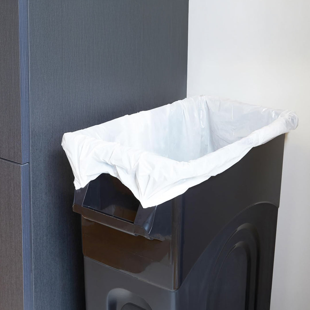 United Solutions 2 Pack 23 Gal Kitchen Garbage Bins, Highboy, Black (Open Box)