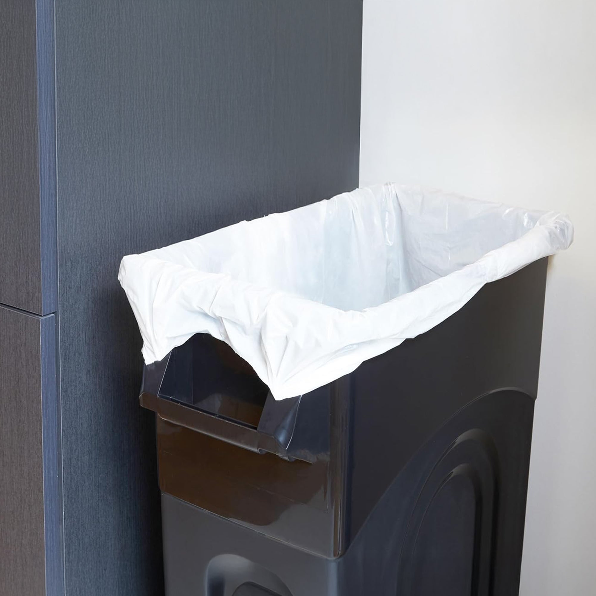 United Solutions 2 Pack 23 Gal Kitchen Garbage Bins, Highboy, Black (Open Box) - VMInnovations