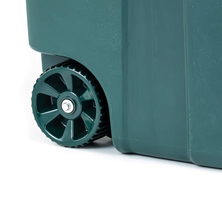 United Solutions 2 Pack 32 Gal Outdoor Garbage Can Trash Bins ECOSolution (Used)