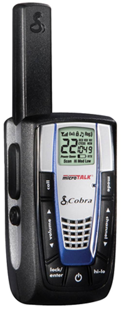 2) COBRA CXR875 30 Mile 22 Channel FRS/ GMRS Walkie Talkie 2-Way Radios