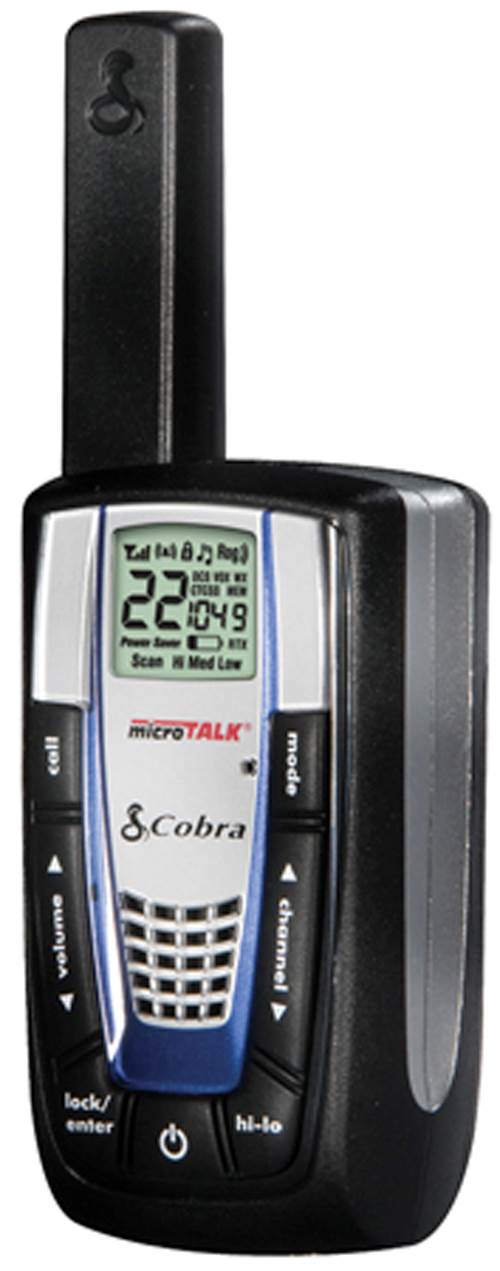 2) COBRA CXR875 30 Mile 22 Channel FRS/ GMRS Walkie Talkie 2-Way Radios