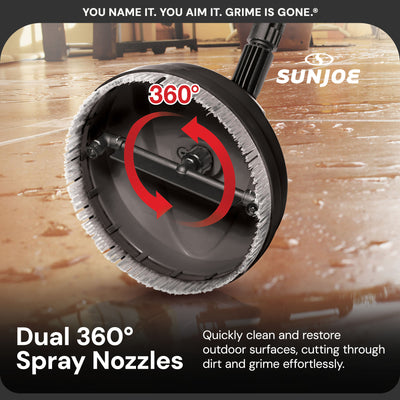 Sun Joe Portable 10 Inch Pressure Washer Attachment & Electric Pressure Washer
