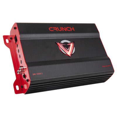 Crunch 1325W Mono block Subwoofer Car Audio Amplifier with Adjustable Crossovers - VMInnovations
