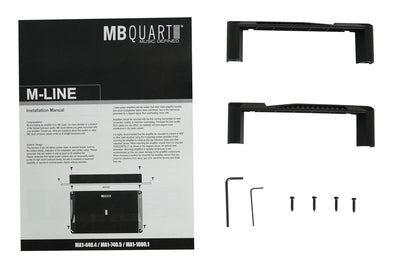 MB Quart 440 Watt 4 Channel Car Audio Amplifier Digital Class D MA1-440.4, Black - VMInnovations