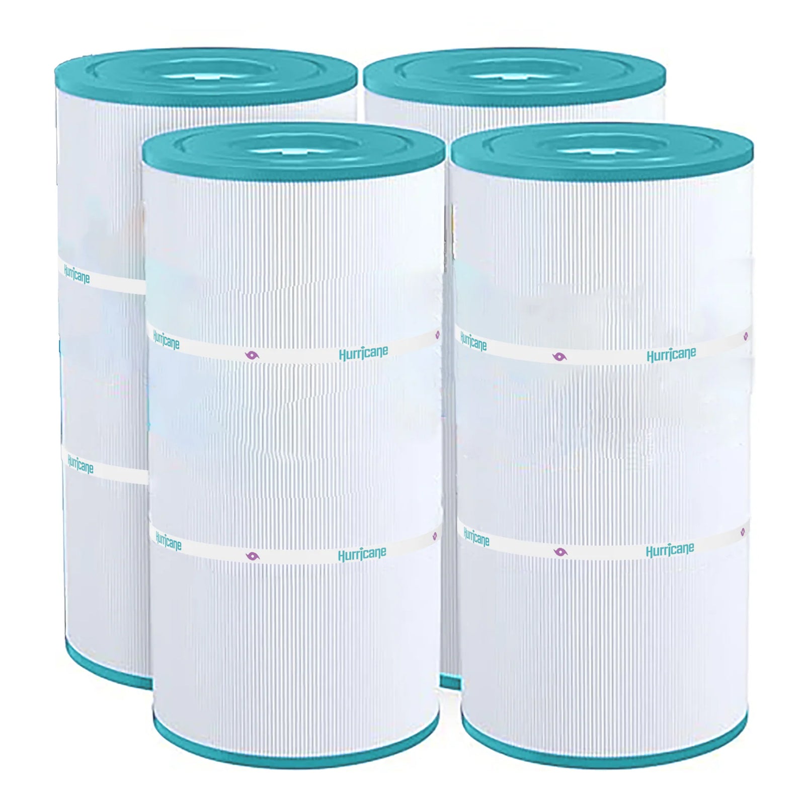 Hurricane Filters HF7458 Pool Filter Cartridge for Pleatco, Unicel, 4 Pack - VMInnovations