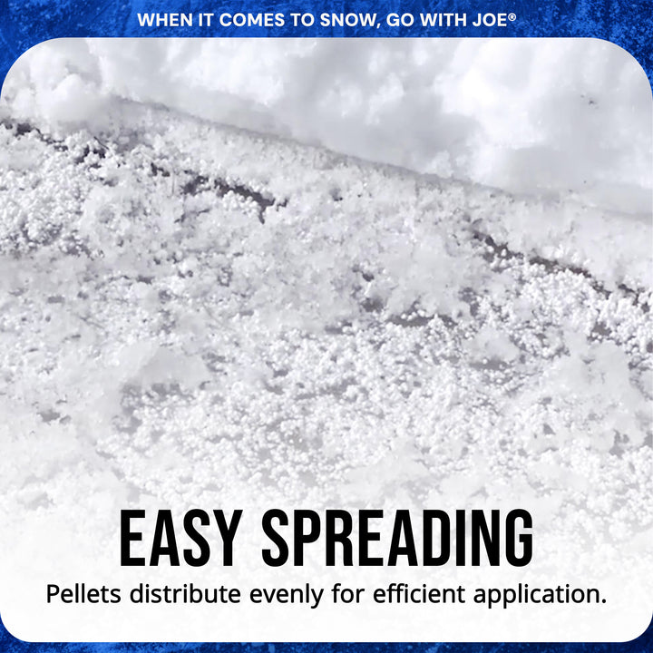 Snow Joe Ice Melter Calcium Chloride Blend for Patio, 40 Lb (Packaging May Vary)