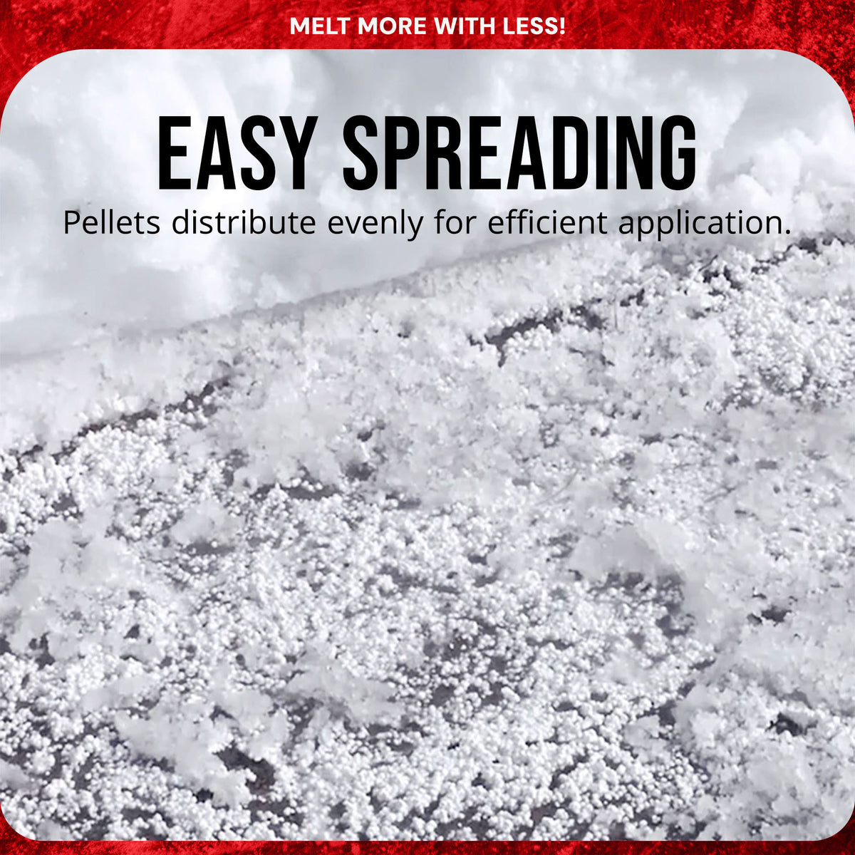 Peladow Ice Melt Calcium Chloride, Melts Ice to -25 Degrees Fahrenheit, 50 Lb, PD50