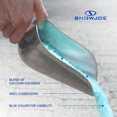 Blue Heat Ice Melt Pellets Deicer and for Snow Removal for Driveway, 50 Pounds - VMInnovations