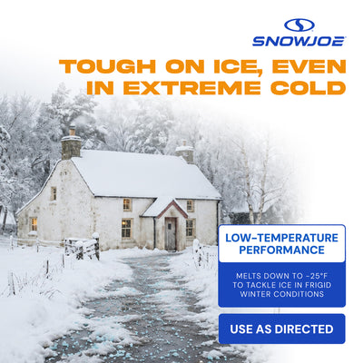 Blue Heat Ice Melt Pellets Deicer and for Snow Removal for Driveway, 50 Pounds - VMInnovations